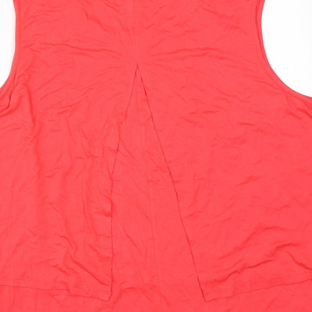 Womens UK Size 22 INTUITION Pink Basic T-Shirt