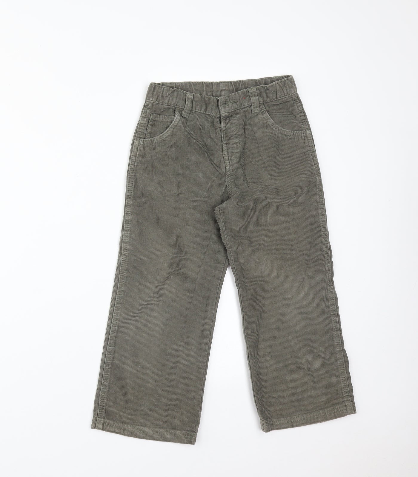M&Co Girls Green    Trousers Size 5-6 Years