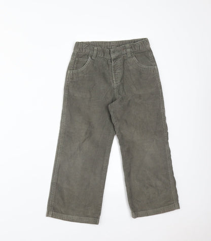 M&Co Girls Green    Trousers Size 5-6 Years