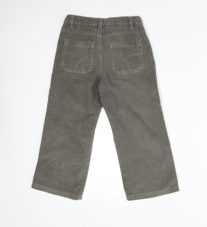 M&Co Girls Green    Trousers Size 5-6 Years