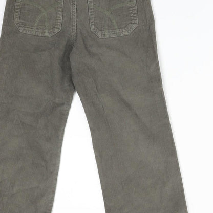 M&Co Girls Green    Trousers Size 5-6 Years
