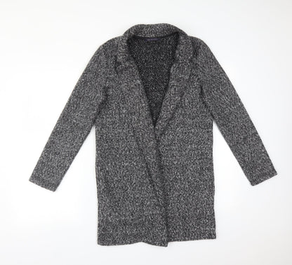 Womens UK Size 8 M&S Grey Trench Coat