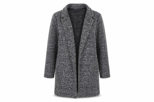 Womens UK Size 8 M&S Grey Trench Coat