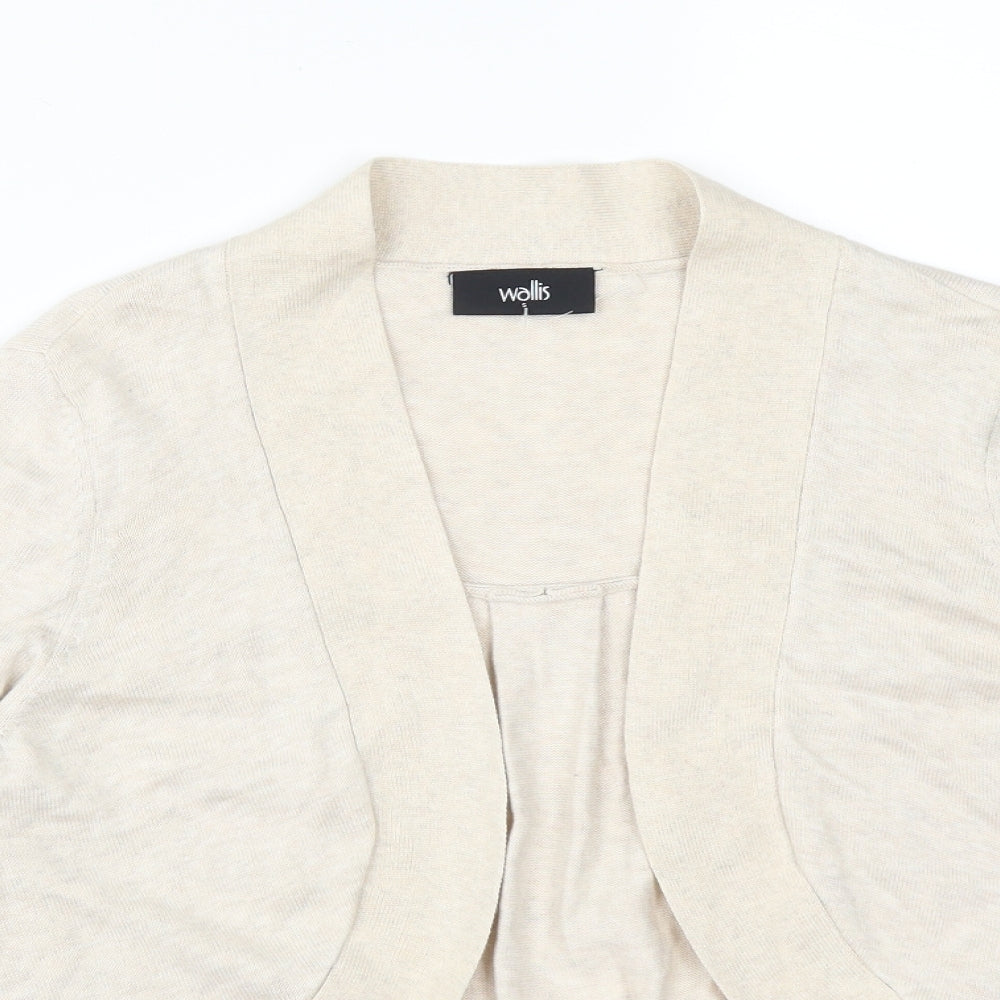 Wallis Womens Beige   Cardigan Jumper Size S