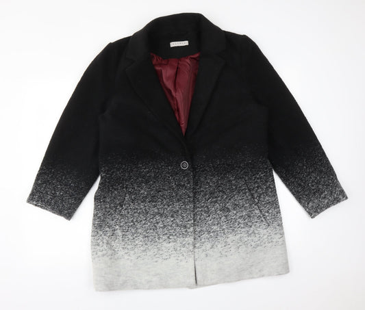 Nutmeg Womens Multicoloured   Trench Coat Coat Size 14