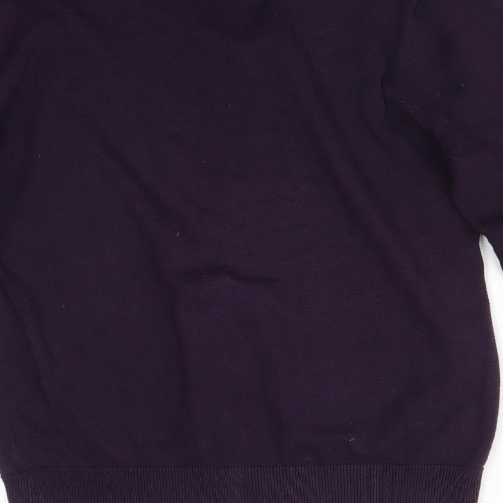 VINTAGE GARMENT Mens Purple   Pullover Sweatshirt Size S