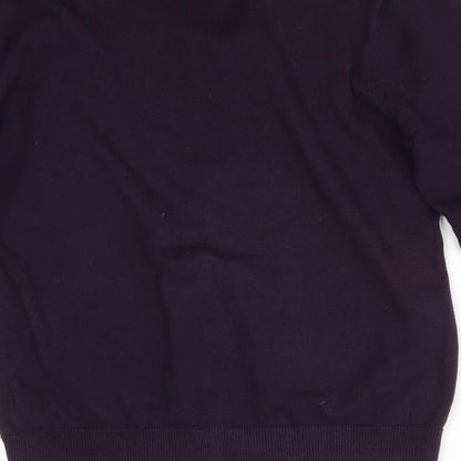 VINTAGE GARMENT Mens Purple   Pullover Sweatshirt Size S