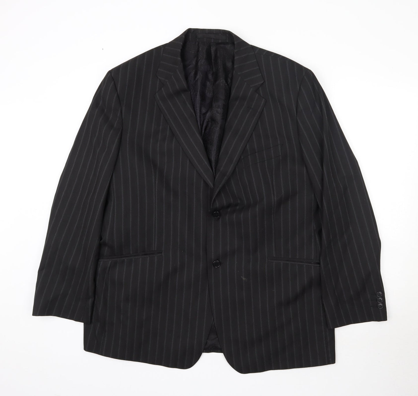 Mens UK Size M Marks and Spencer Regular Black Suit Jacket