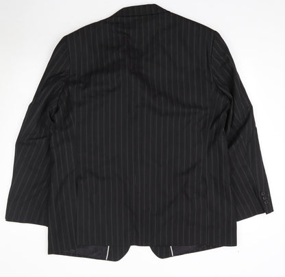 Mens UK Size M Marks and Spencer Regular Black Suit Jacket