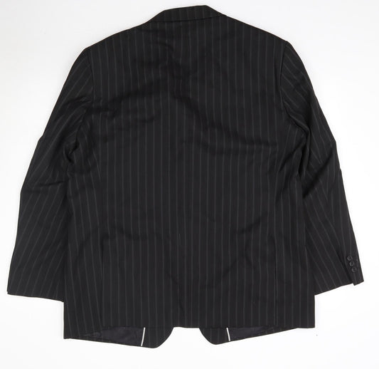 Mens UK Size M Marks and Spencer Regular Black Suit Jacket