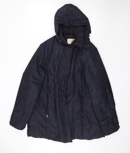 River Oak Womens Blue   Jacket  Size L