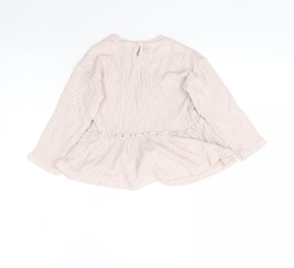 George Girls Pink   Basic T-Shirt Size 18-24 Months  - I love you more