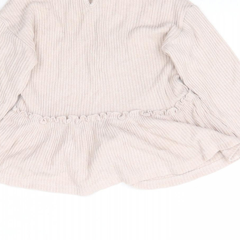 George Girls Pink   Basic T-Shirt Size 18-24 Months  - I love you more