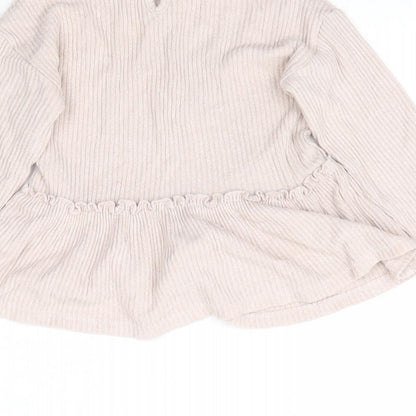 George Girls Pink   Basic T-Shirt Size 18-24 Months  - I love you more