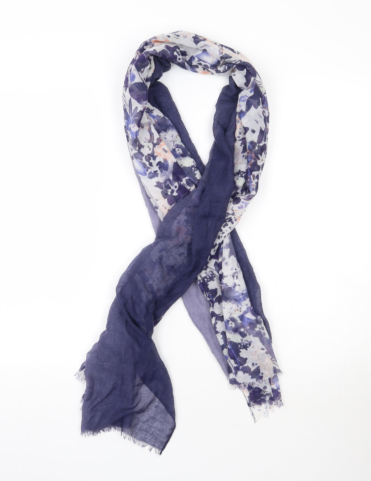 Preworn Womens Multicoloured Floral   Scarf