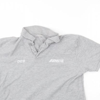 Primark Mens Grey    Polo Size M