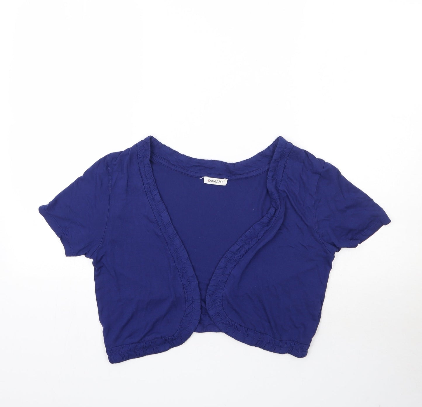 Damart Womens Blue   Cardigan Jumper Size 14