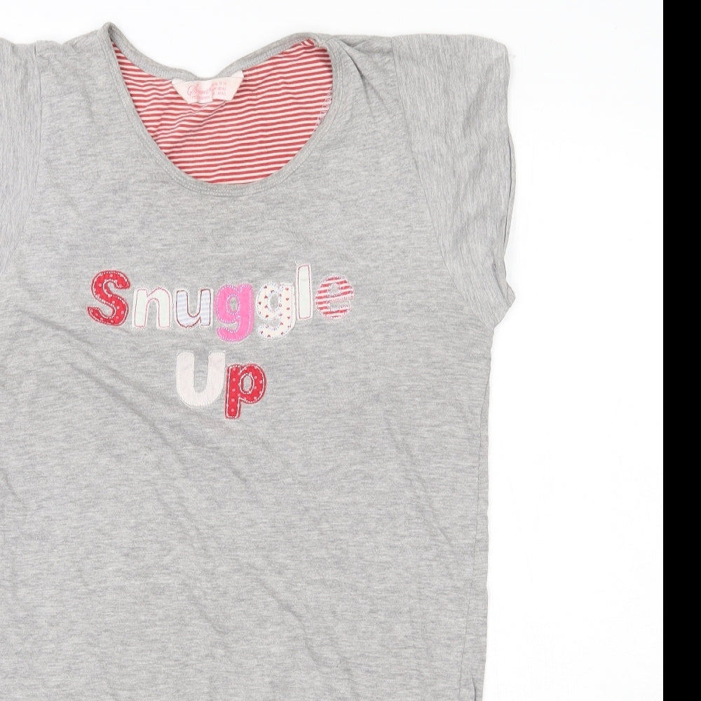 Secret Posessions Womens Grey   Top Dress Size 12  - Snuggle up