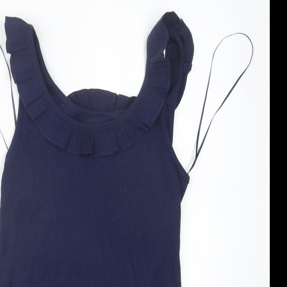 F&F Womens Blue   Basic T-Shirt Size 8