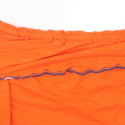 Primark Womens Orange   Basic T-Shirt Size 10