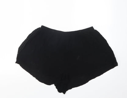 New Look Womens Black   Hot Pants Shorts Size L