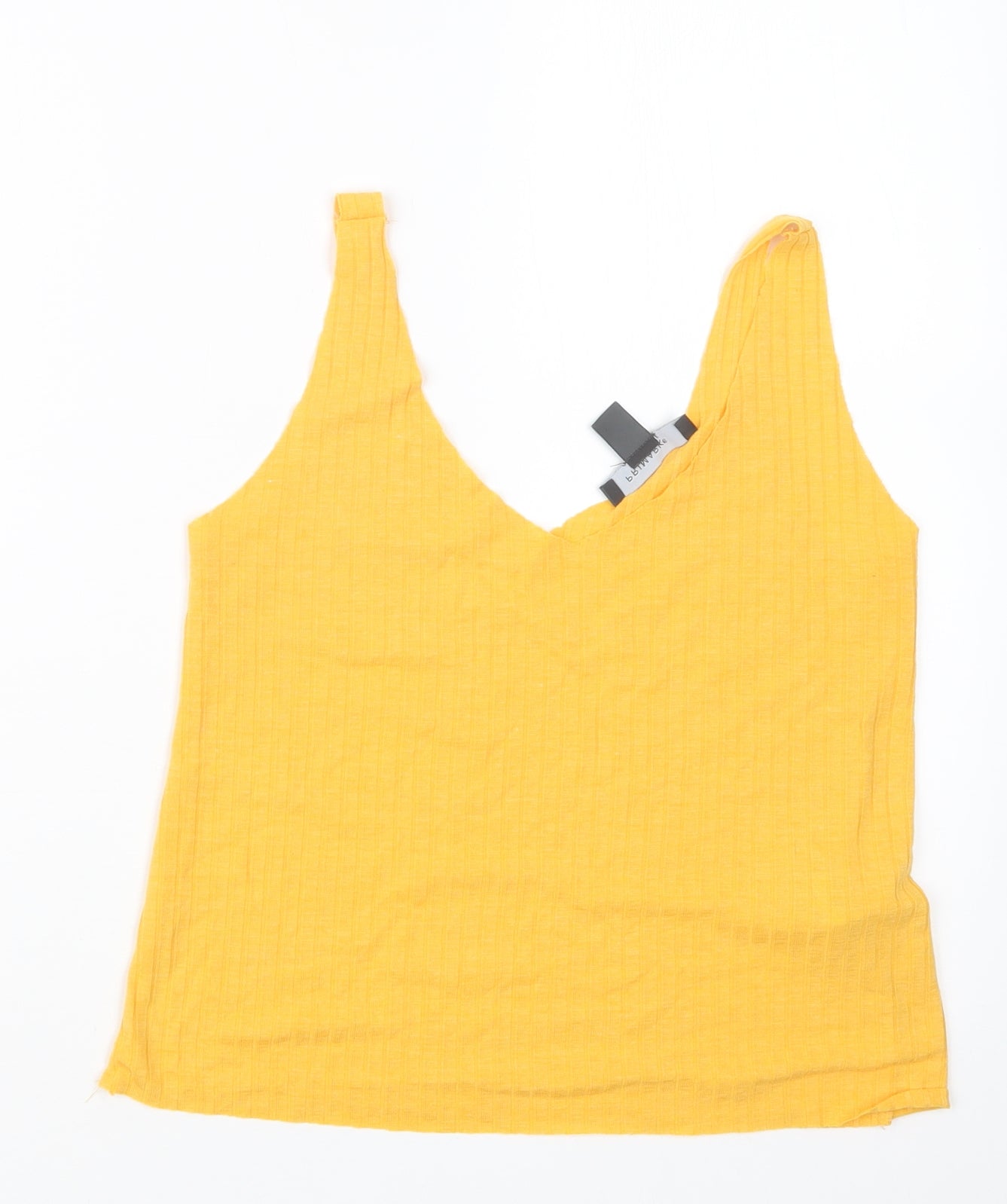 Primark Womens Yellow   Basic T-Shirt Size 12