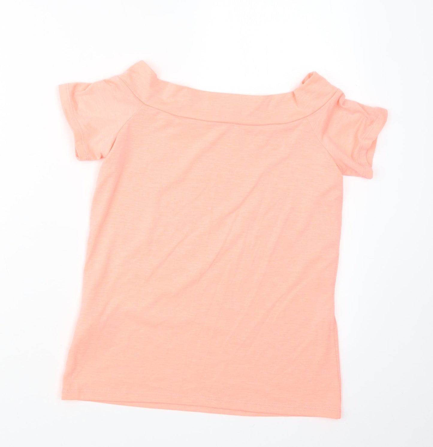 Womens UK Size 14 Atmosphere Pink Basic T-Shirt