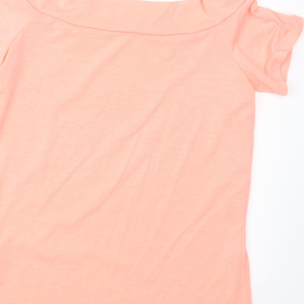 Womens UK Size 14 Atmosphere Pink Basic T-Shirt