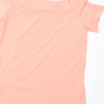 Womens UK Size 14 Atmosphere Pink Basic T-Shirt