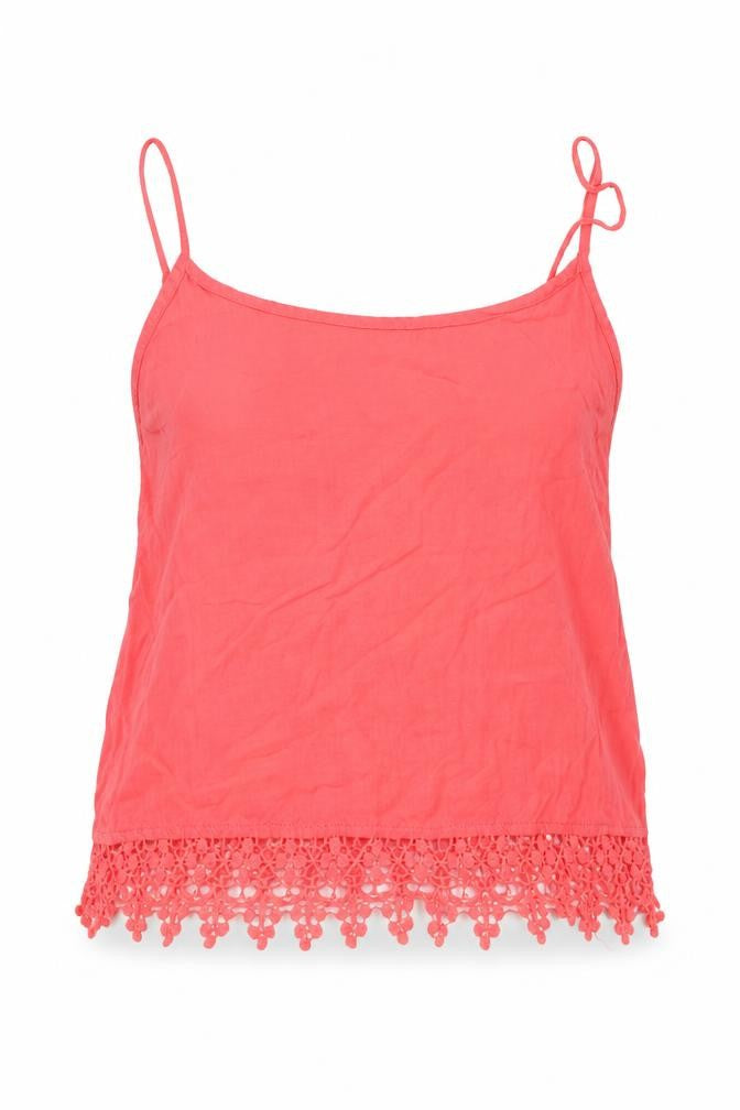 Womens UK Size 10 New Look Pink Camisole Tank