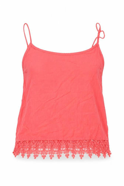 Womens UK Size 10 New Look Pink Camisole Tank