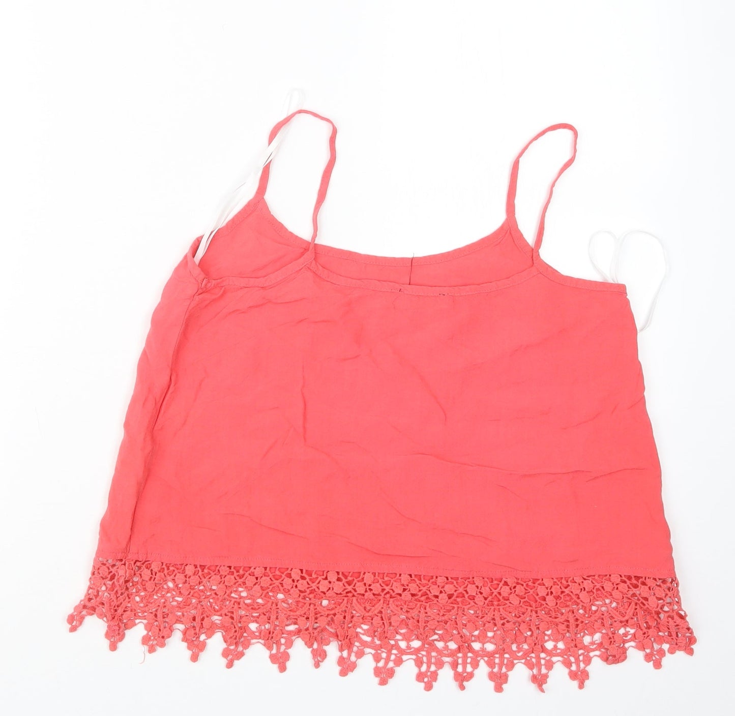 Womens UK Size 10 New Look Pink Camisole Tank