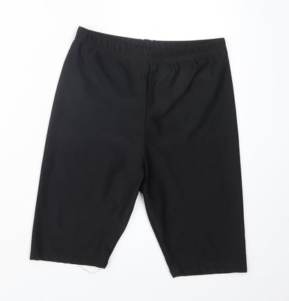 I SAW IT FIRST Womens Black   Bermuda Shorts Size 10