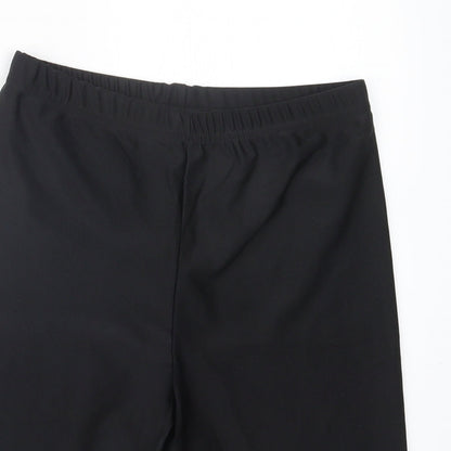 I SAW IT FIRST Womens Black   Bermuda Shorts Size 10
