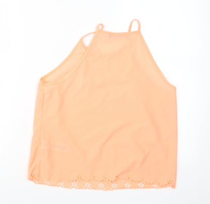Womens UK Size 12 Atmosphere Orange Basic Blouse