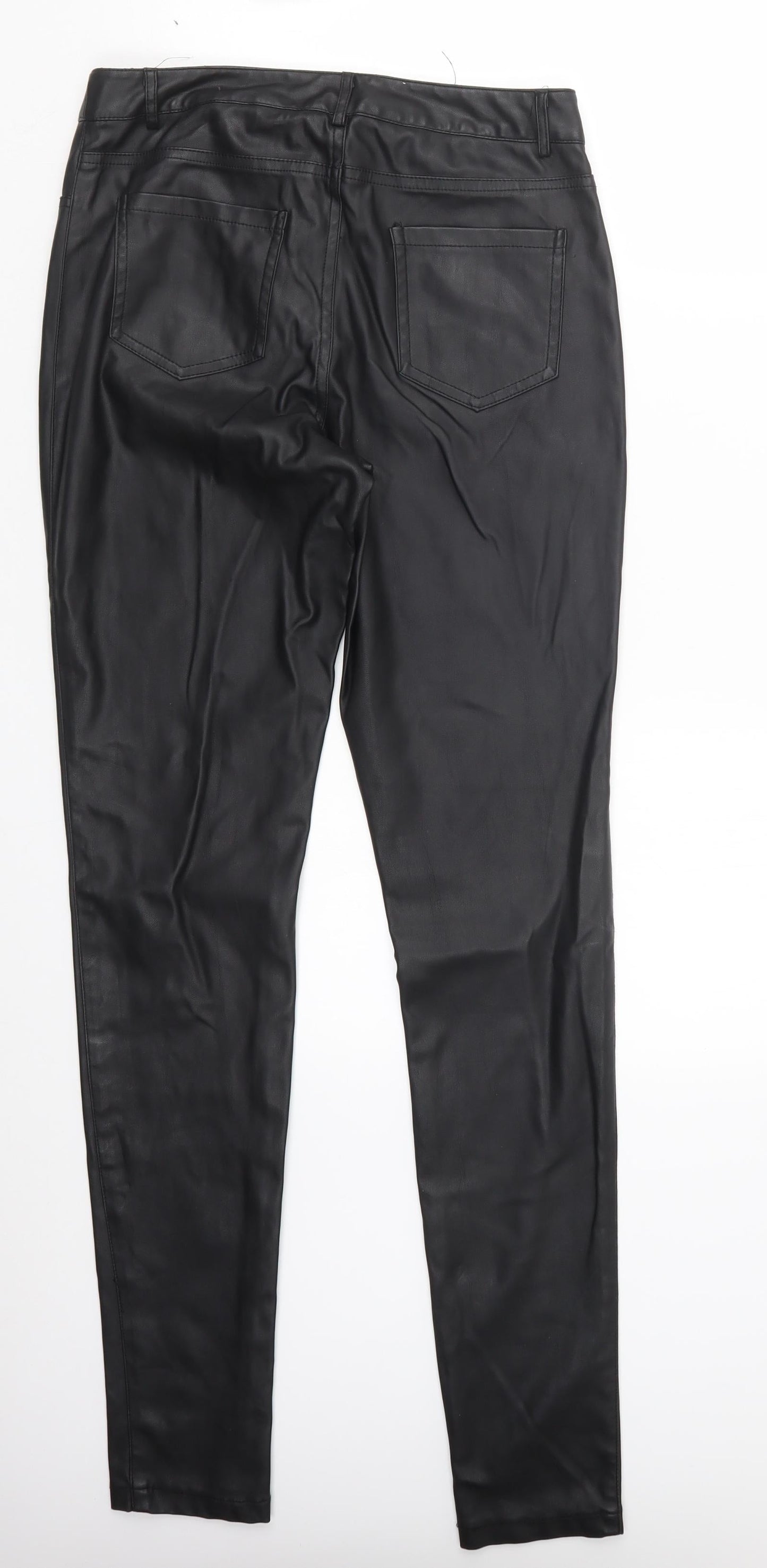 Womens UK Size 10 Dorothy Perkins Regular Fit  Black Trousers