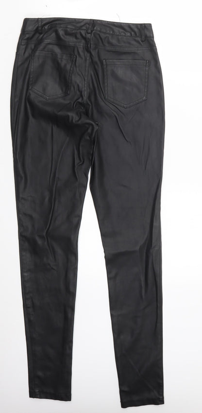 Womens UK Size 10 Dorothy Perkins Regular Fit  Black Trousers