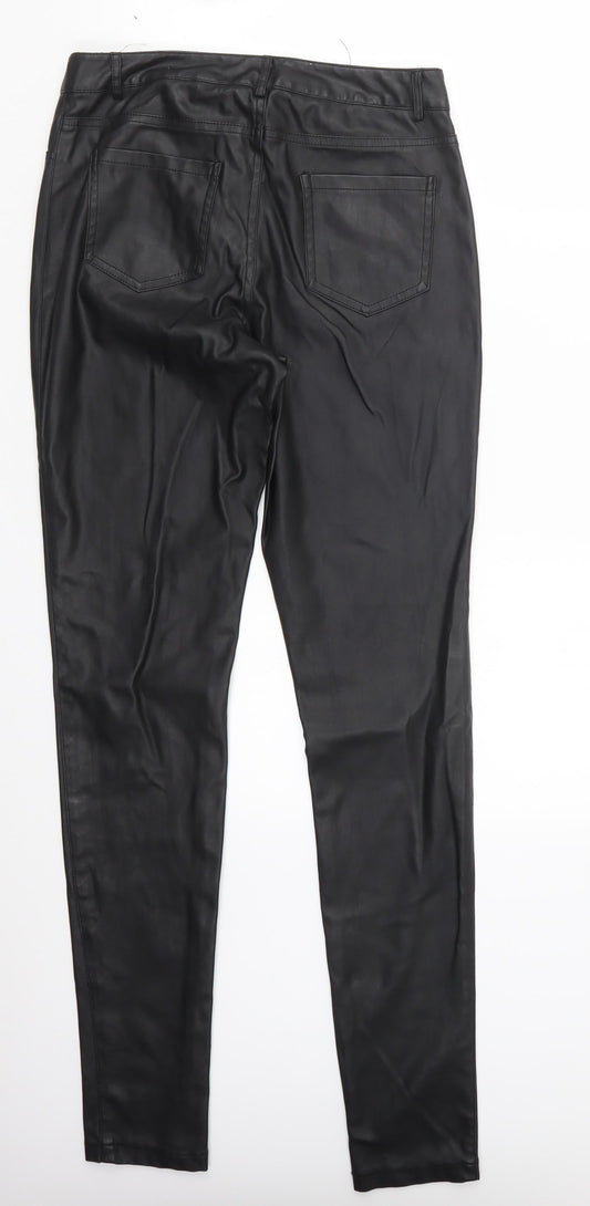 Womens UK Size 10 Dorothy Perkins Regular Fit  Black Trousers