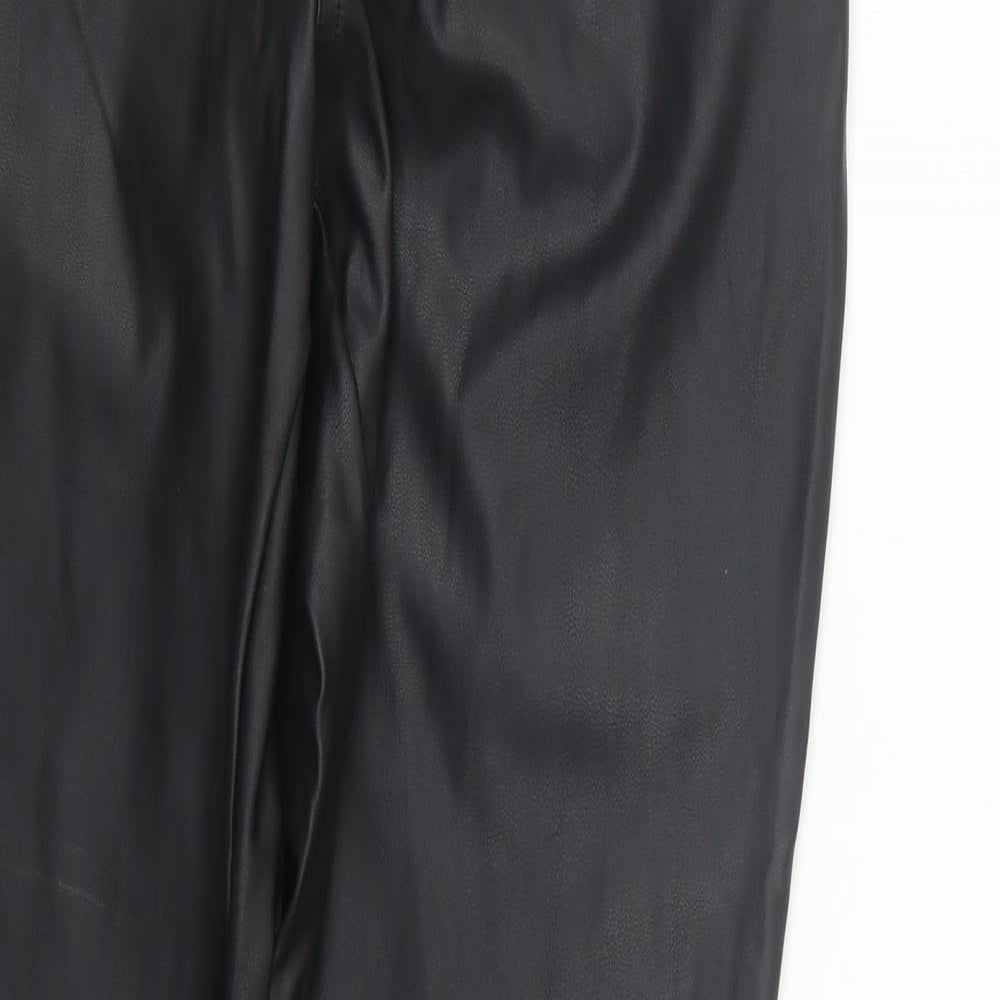 Womens UK Size 10 Dorothy Perkins Regular Fit  Black Trousers