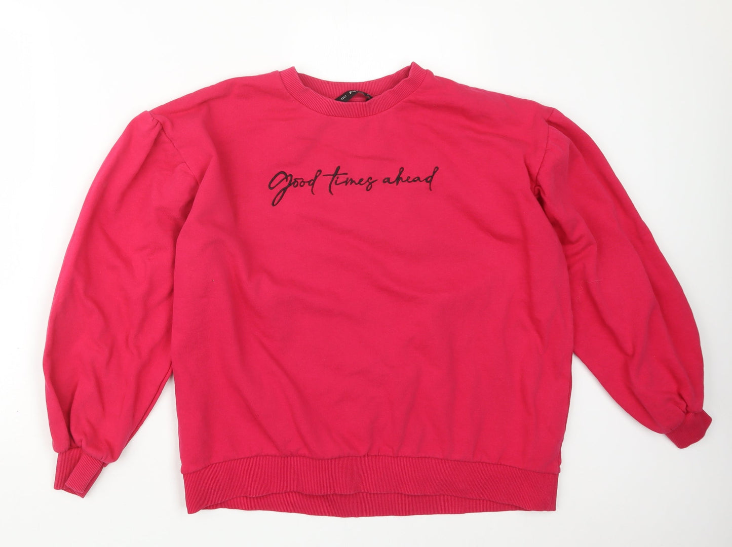 F&F Womens Pink   Pullover Jumper Size 14