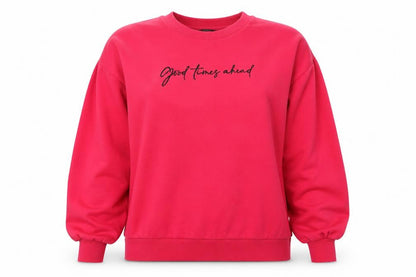 Womens UK Size 14 F&F Pink Pullover Jumper