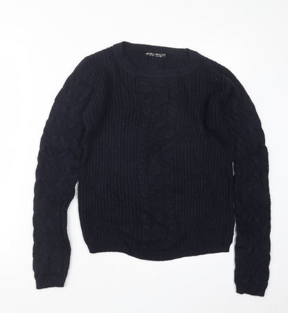 Womens UK Size 8 Select Blue Pullover Jumper