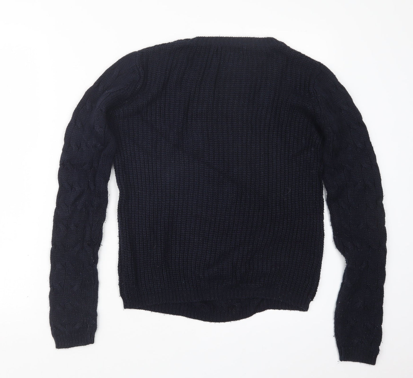 Womens UK Size 8 Select Blue Pullover Jumper