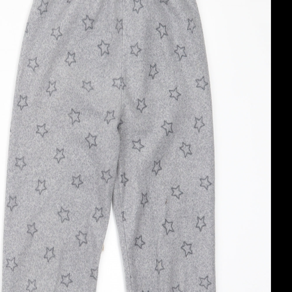 Primark Girls Grey Geometric  Capri Pyjama Pants Size 9-10 Years