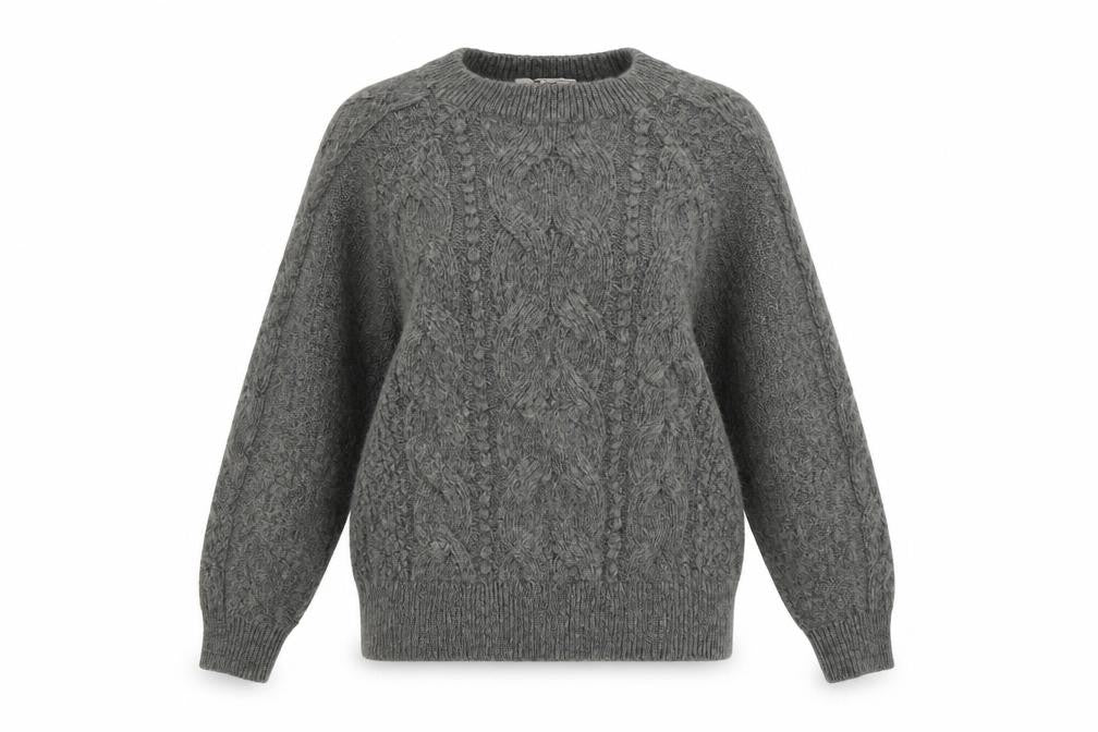 Womens UK Size S TU Grey Pullover Jumper