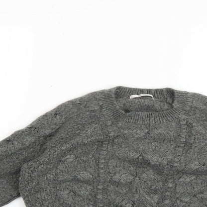 TU Womens Grey   Pullover Jumper Size S