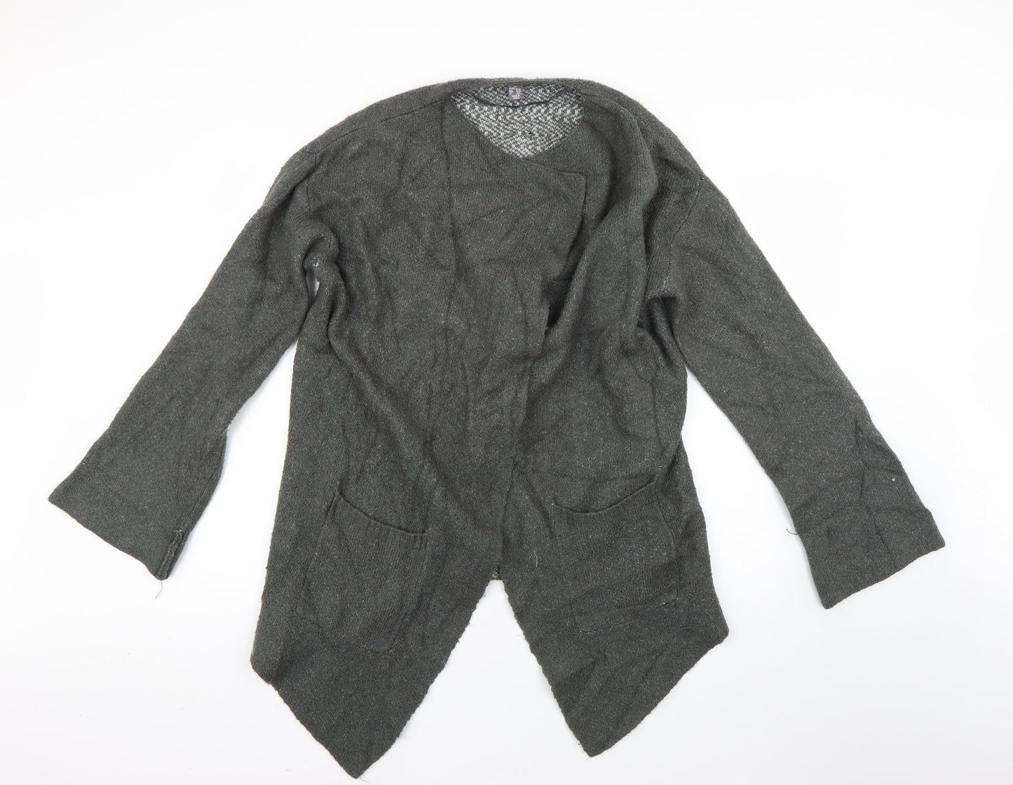 Primark Womens Grey   Cardigan Jumper Size 10
