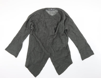 Primark Womens Grey   Cardigan Jumper Size 10