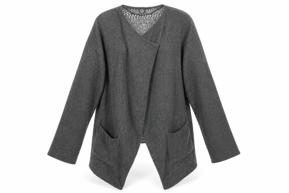 Womens UK Size 10 Primark Grey Cardigan Jumper