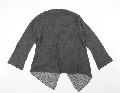 Primark Womens Grey   Cardigan Jumper Size 10